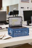 Billede af HAY Colour Crate Recycled M 14x26,5x34,5 cm - Electric Blue