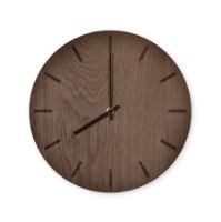 Billede af Hemverk Vægur Ø: 28 cm – Dark Oak/Black