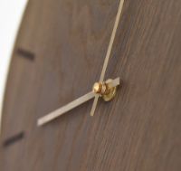 Billede af Hemverk Vægur Ø: 28 cm – Dark Oak/Copper