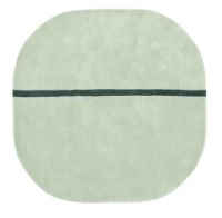 Billede af Normann Copenhagen Oona Carpet 140x140 cm - Mint OUTLET