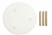 Billede af Normann Copenhagen Tablo Table Small Ø: 50 cm - White 