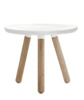 Billede af Normann Copenhagen Tablo Table Small Ø: 50 cm - White 