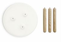 Billede af Normann Copenhagen Tablo Table Large Ø: 78 cm - White 