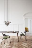 Billede af &Tradition Flowerpot VP1 Pendel Ø: 23 cm - Chrome-Plated 