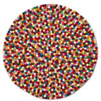 Billede af HAY Pinocchio Carpet Ø:140 cm - Multi Colour 
