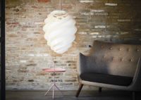 Billede af Le Klint 1312S Swirl 2 Pendel Small Ø: 18 cm - Hvid