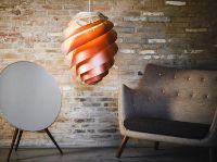 Billede af Le Klint 1312M Swirl 2 Pendel Medium Ø: 36 cm - Kobber 