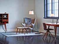 Billede af Le Klint 320 Snowdrop Gulvlampe H: 155 cm - Sort/Plast