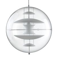 Billede af Verpan Verner Panton Globen Ø: 50 cm - Hvid/Glas