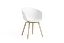 Billede af HAY AAC 22 About A Chair SH: 46 cm - Lacquered Oak Veneer/White