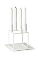 Billede af Audo Copenhagen Kubus 4 Base 21x21 cm - Hvid