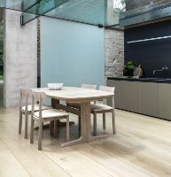 Billede af Skovby SM74 Spisebord  inkl. 2 Tillægsplader 100 x 165 cm - Sæbebehandlet Eg