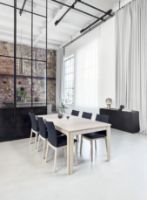 Billede af Skovby SM27 Spisebord inkl. 3 Tillægsplader 101 x 205 cm - Hvidolieret Eg 