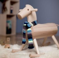 Billede af Brdr. Krüger. Mokuba Gyngehest H: 49 cm - Bøgetræ