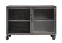 Billede af Muubs Barskab Bronx med 2 låger L: 120 cm - Sort/Jern