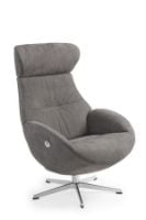 Billede af Conform Globe Lænestol SH: 42cm - Grå/Aluminium