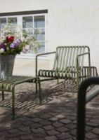 Billede af HAY Palissade Lounge Chair Low SH: 38 cm - Olive 
