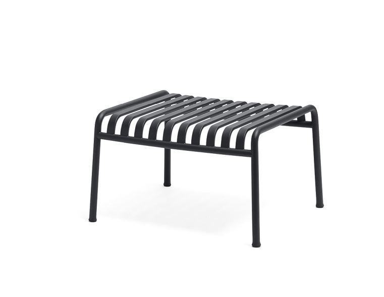 Billede af HAY Palissade Ottoman 60x65 cm -  Anthracite 