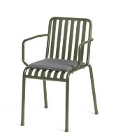 Billede af HAY Palissade Chair & Armchair Seat Cushion 37x37 cm - Anthracite 