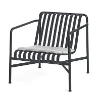 Billede af HAY Palissade Lounge Chair High & Low Seat Cushion 52,5x48 cm  - Sky Grey