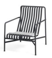 Billede af HAY Palissade Lounge Chair High & Low Seat Cushion 52,5x48 cm  - Sky Grey