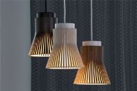 Billede af Secto Design Petite 4600 Pendel Ø: 20 cm - Valnød 