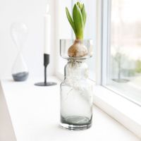 Billede af House Doctor Cinth Vase H: 20 cm - Grå OUTLET