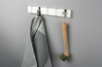 Billede af KNAX Lite 5 knagerække L: 33cm - Hvid/Grå