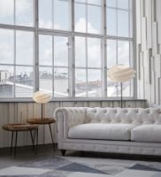 Billede af Le Klint 331T Swirl Bordlampe H: 50cm - Hvid