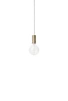 Billede af Ferm Living Socket Pendant Low H: 10,2 cm - Brass