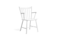 Billede af HAY Børge Mogensen J42 Arm Chair SH: 44,5 cm - White Lacquered Birch 