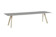 Billede af HAY CPH 30 Table 300x90x74 cm - Lacquered Solid Oak/Grey Linoleum