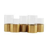 Billede af House Doctor Vase/Candle stand - Messing  OUTLET