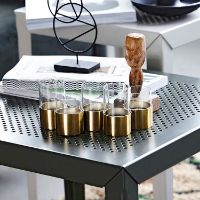 Billede af House Doctor Vase/Candle stand - Messing  OUTLET