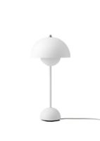Billede af &Tradition Flowerpot VP3 Bordlampe H: 50 cm - Matt White