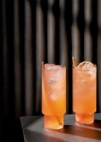 Billede af Ferm Living Ripple Long Drinks Glasses Sæt af 4 stk. Ø: 6 cm - Glas 