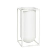 Billede af Audo Copenhagen Kubus Lolo Vase H: 24 cm - Hvid  