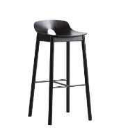 Billede af Woud Mono Bar Stool SH: 75 cm  - Sort