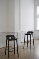 Billede af Woud Mono Bar Stool SH: 75 cm  - Sort