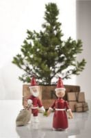 Billede af Kay Bojesen Nissemor H: 20 cm - Rød/Hvid 