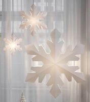 Billede af Le Klint Snowflake Medium Ø: 43 cm - Hvid 