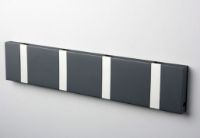 Billede af KNAX vandret 4 knagerække L: 39,6cm -  Antracit/Grå