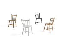 Billede af HAY Børge Mogensen J41 Spisebordsstol SH: 44,5 cm - White Lacquered Beech 