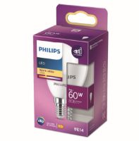 Billede af PHILIPS Kerte & Luster E14 LED Pære 7W (60W) - Varm Hvid