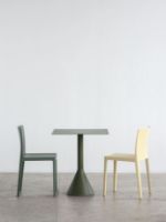 Billede af HAY Palissade Cone Table 65x65 cm - Olive