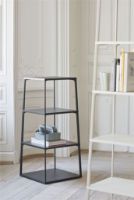 Billede af HAY Eiffel Shelf Square 4 Layer reol 110 x 50 cm  - Ink Black 