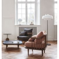 Billede af &Tradition gulvlampe Copenhagen SC14 Opal Glas