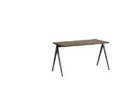 Billede af HAY Pyramide Table 01 140x75 cm - Black Powder Coated Steel/Smoked Oak