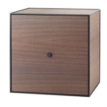 Billede af Audo Copenhagen Frame 49 49x49 cm inkl. Låge & Hylde - Røget Eg  OUTLET