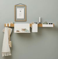 Billede af Gejst Flex Side Table 32x16 cm - White  OUTLET